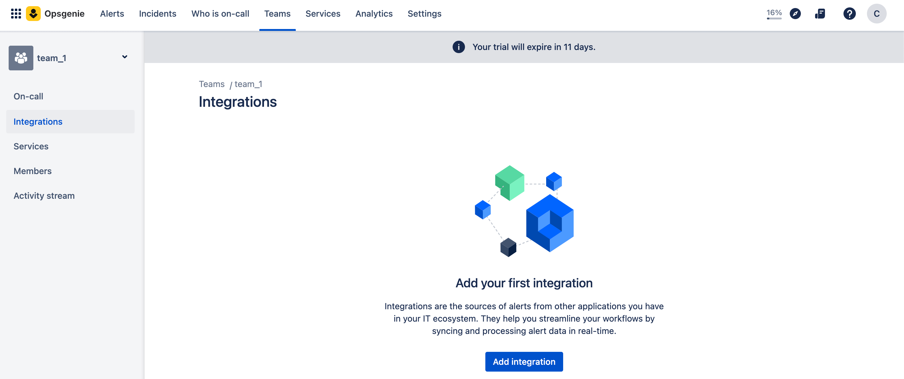 Add Integration