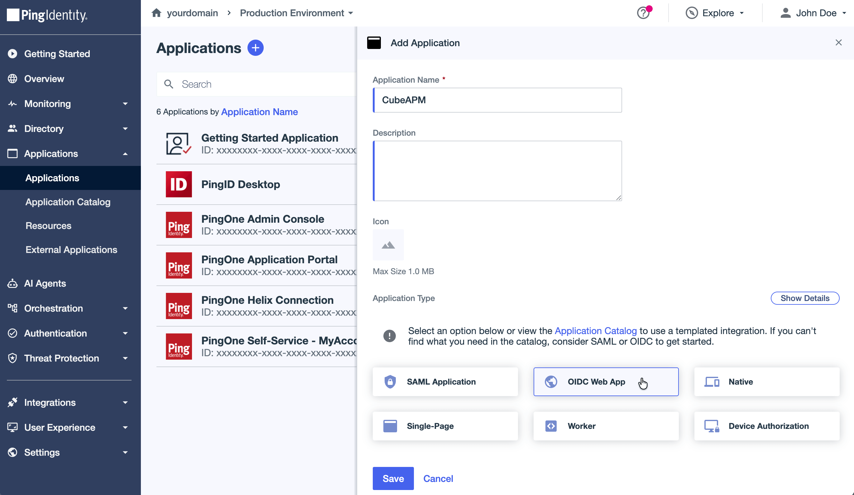 Create Application