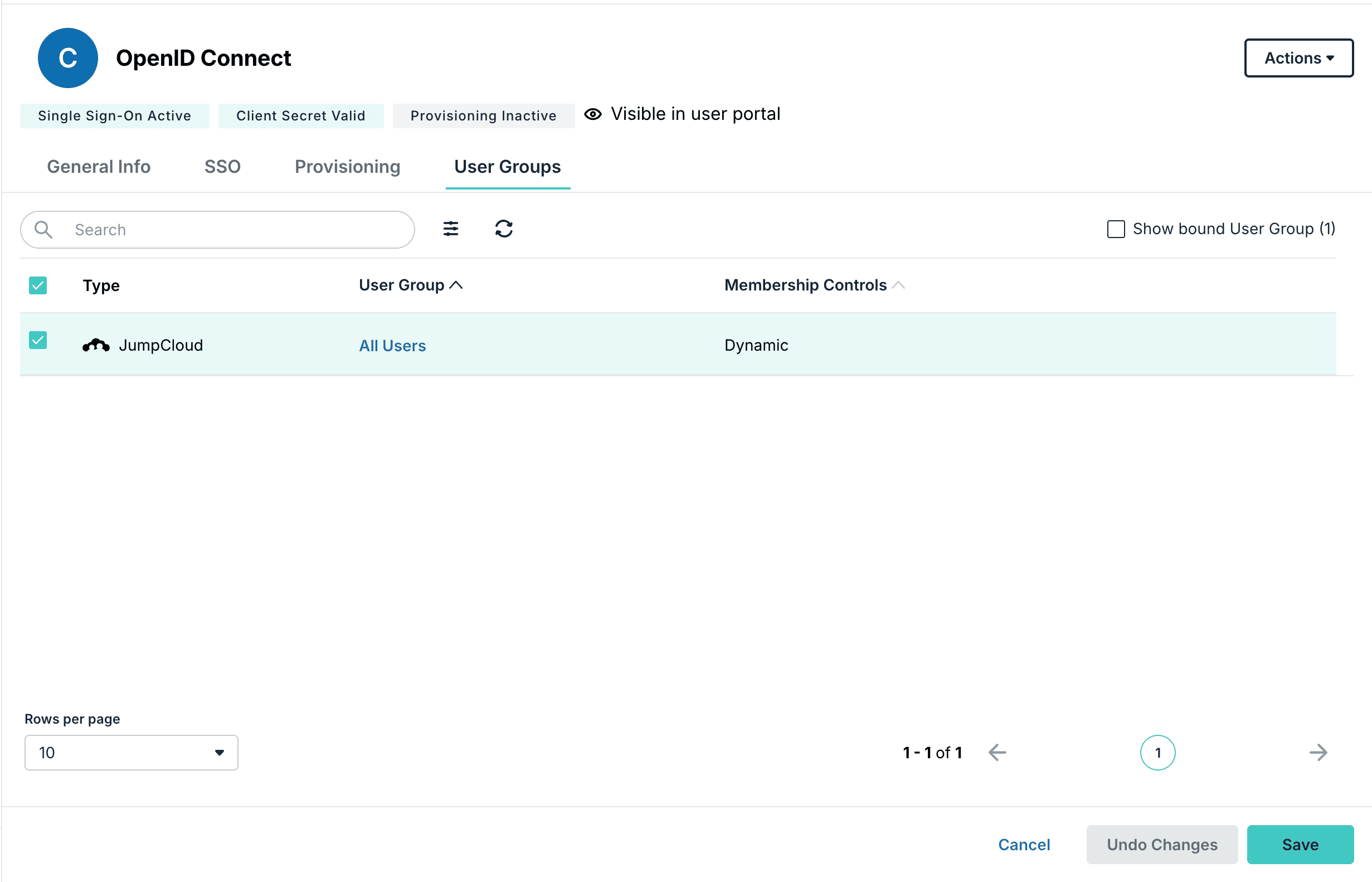 Configure's Page