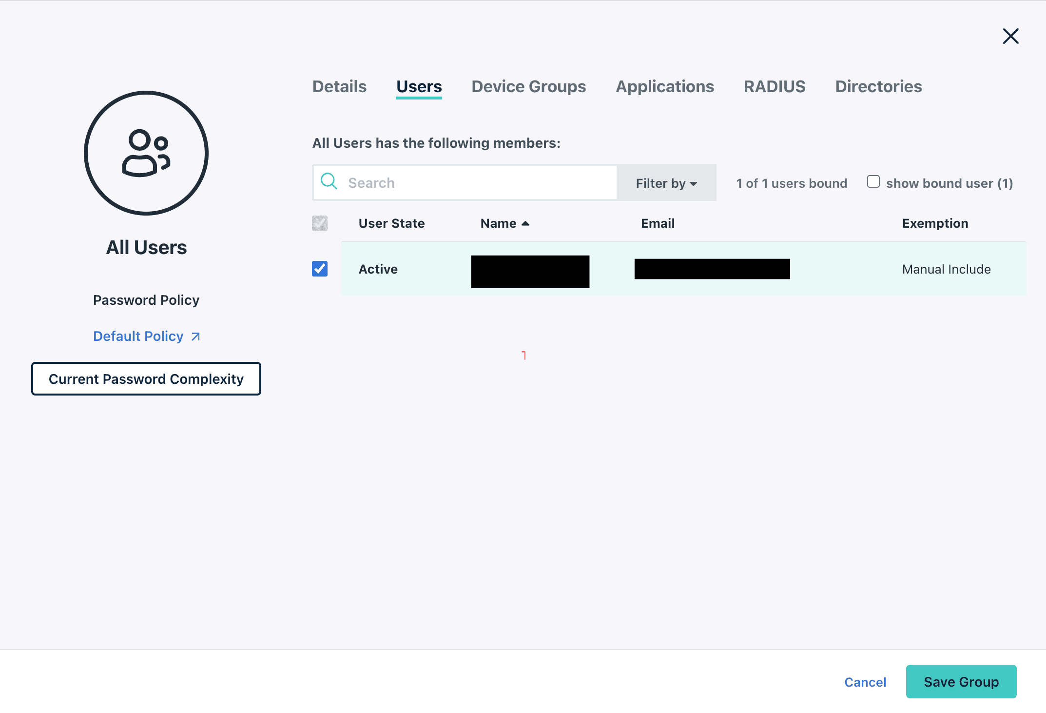 Configure's Page